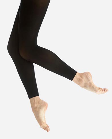Ballet Rosa Vincent microfiber black tights - Mademoiselle danse